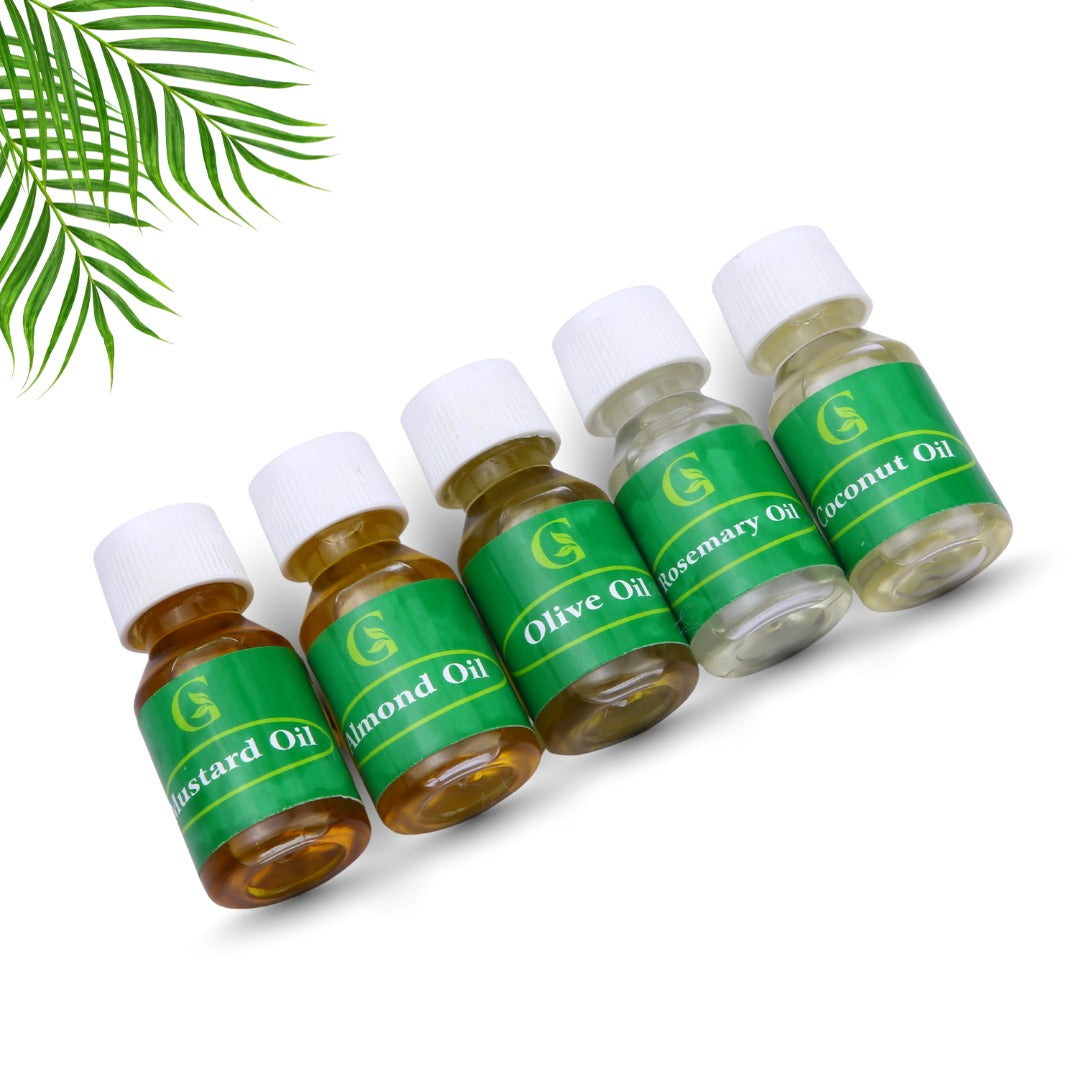 PACK OF FIVE SAMPLE OIL 15ML