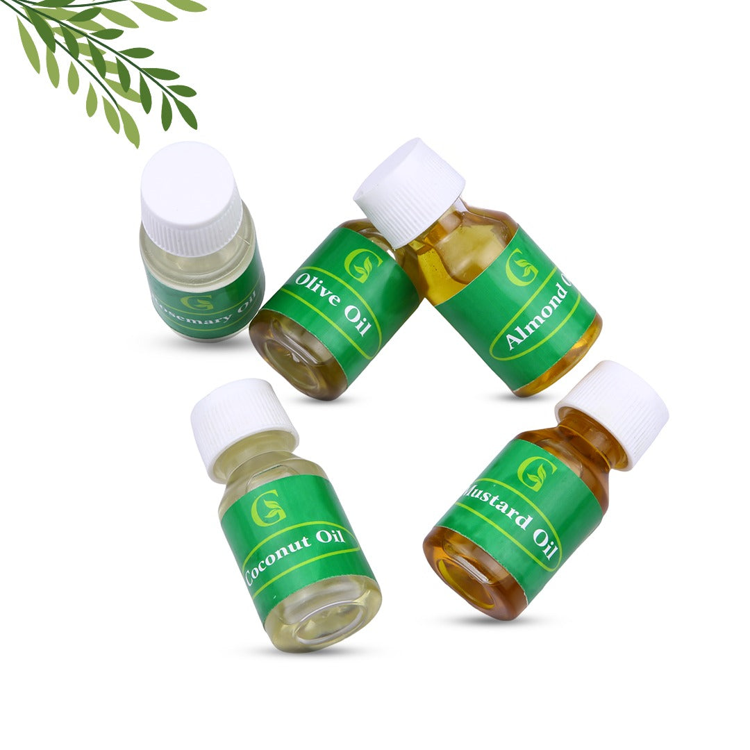 PACK OF FIVE SAMPLE OIL 15ML
